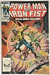 POWER MAN & IRON FIST#100 FN/VF 1983 MARVEL BRONZE AGE COMICS
