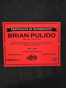 Lady Death: Cataclysmic Majesty #1 - Hardcover Signed Brian Pulido (9.2) 2021