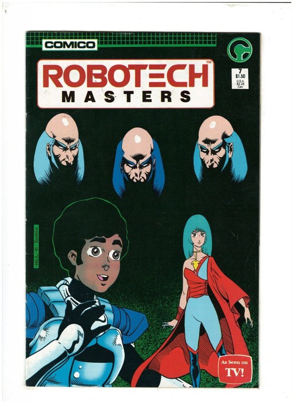 Robotech The New Generation #7 VF 8.0 Comico 1986