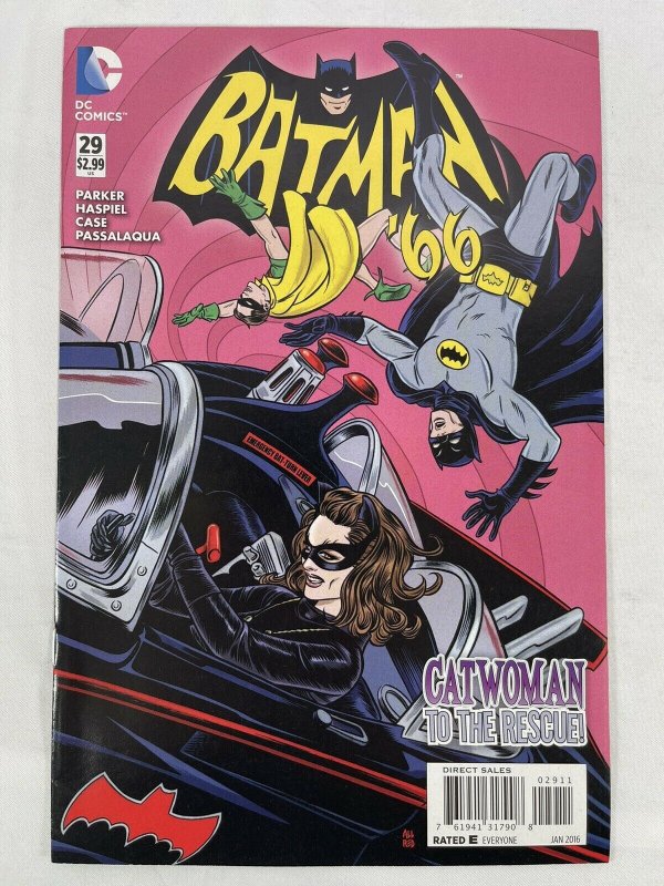 Batman '66 (2013) #29 Michael Allred Cover Catwoman To The Rescue Jonathan Case