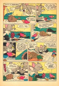 TOM AND JERRY COMICS #134 (Sept 1955) 8.0 VFN - Great Harvey Eisenberg Artwork!