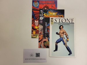3 Image Comics #2 Stone + #1 Strikeforce America + #1 Star Slammers 73 TJ9
