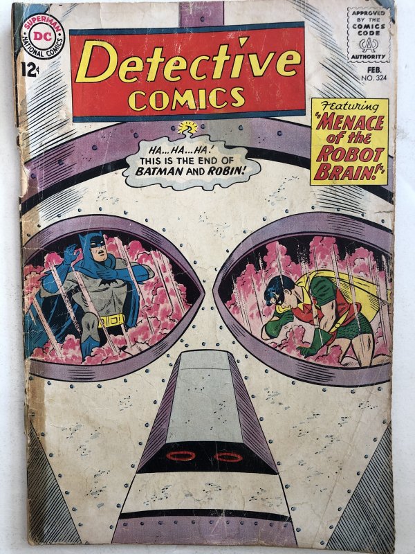 Detective 324, reader-see pics..cover is on! C all my Bat!