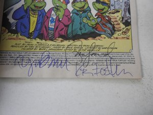 Teenage Mutant Ninja Turtles Adventures #5 (1989) Signed Eastman/Laird+ NM Cond!