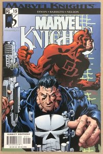 Marvel Knights #15 (2001, Marvel) Daredevil & Punisher. VF/NM