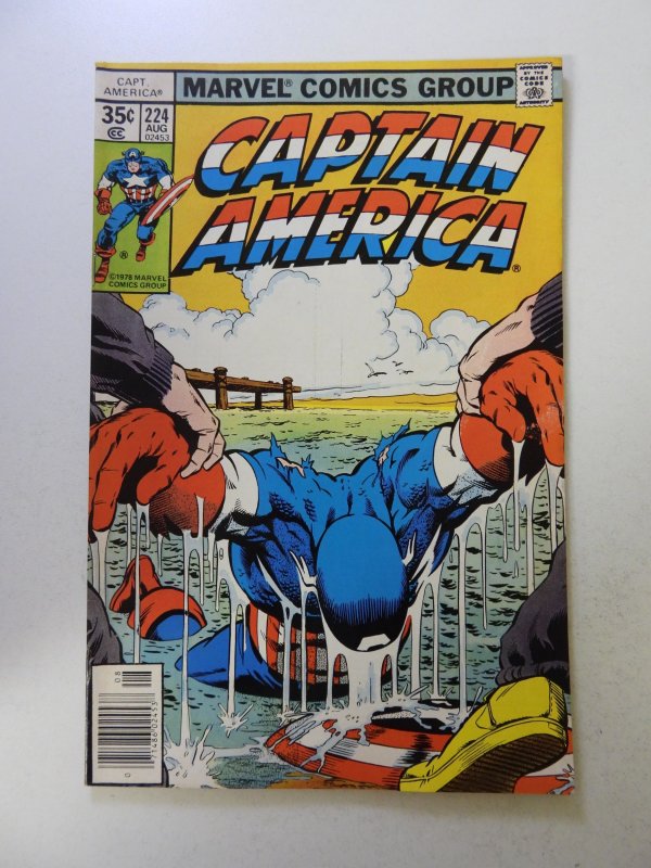 Captain America #224 (1978) VF+ condition