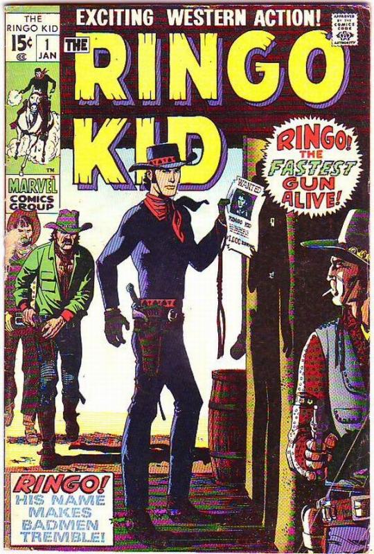 Ringo Kid #1 (Jan-70) VG Affordable-Grade Ringo Kid