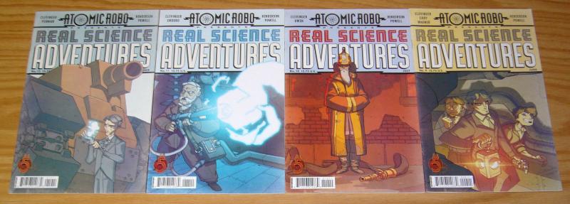Atomic Robo Presents Real Science Adventures #1-12 VF/NM complete series - set 