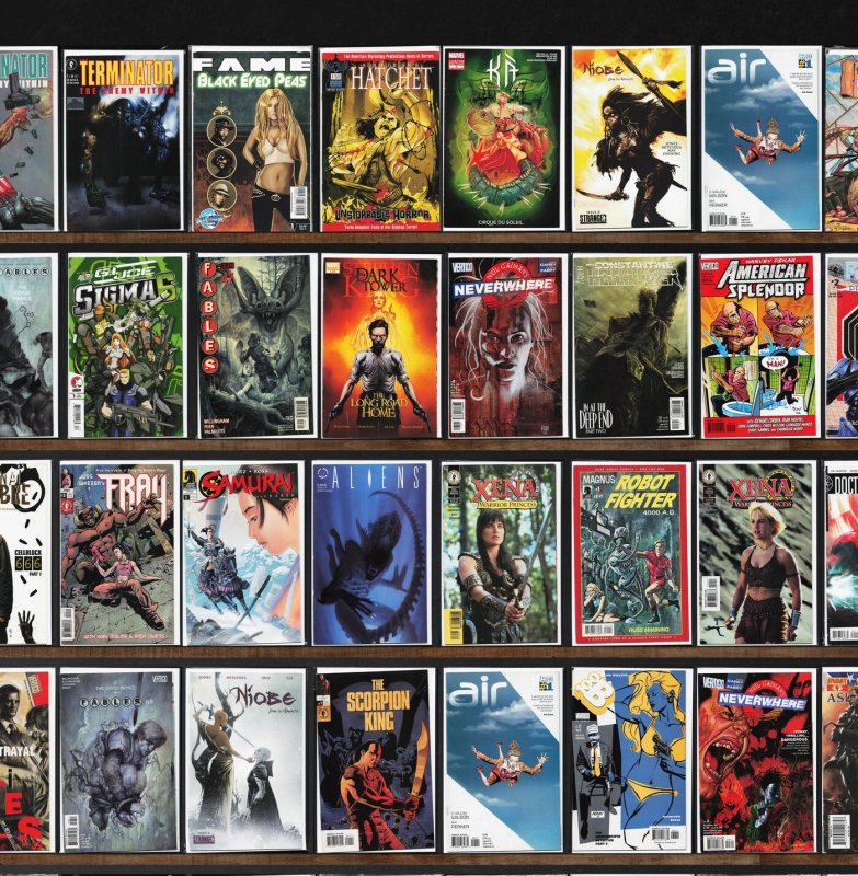 Huge Lot 140+ Comics with Fables, Thunderbolts, Marvel Zombies 5 & More!