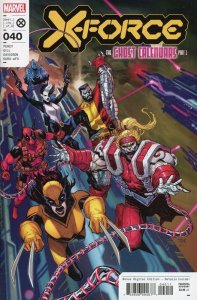 X-Force Volume 6 #40 Marvle Comics Joshua Cassara Regular Cover Near Mint