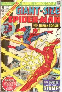 SPIDERMAN GS 6 F-VF  1975 COMICS BOOK