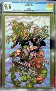 Team 7 #1 (1994) Variant Cover - CGC 9.6 - Cert#4253484003