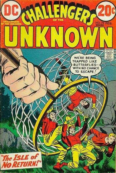 Challengers of the Unknown (1958 series)  #78, VF- (Stock photo)