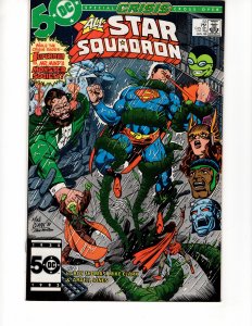 All-Star Squadron #53 Superman Crisis X-Over! HIGH GRADE !!!