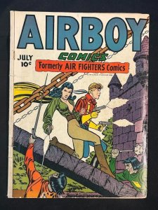 AIRBOY COMICS vol.3 #6 - REVERSE BINDING ERROR 1946 - Infantino Story, Kida Art