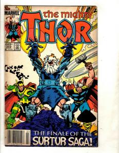 11 The Mighty Thor Marvel Comics # 347 349 350 351 352 353 356 357 372 + J334