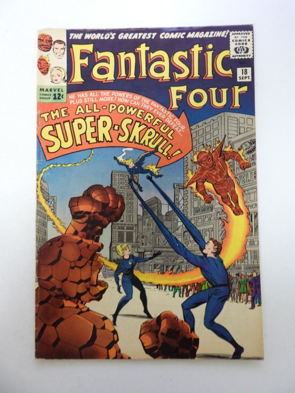 Fantastic Four #18 (1963) FN- condition