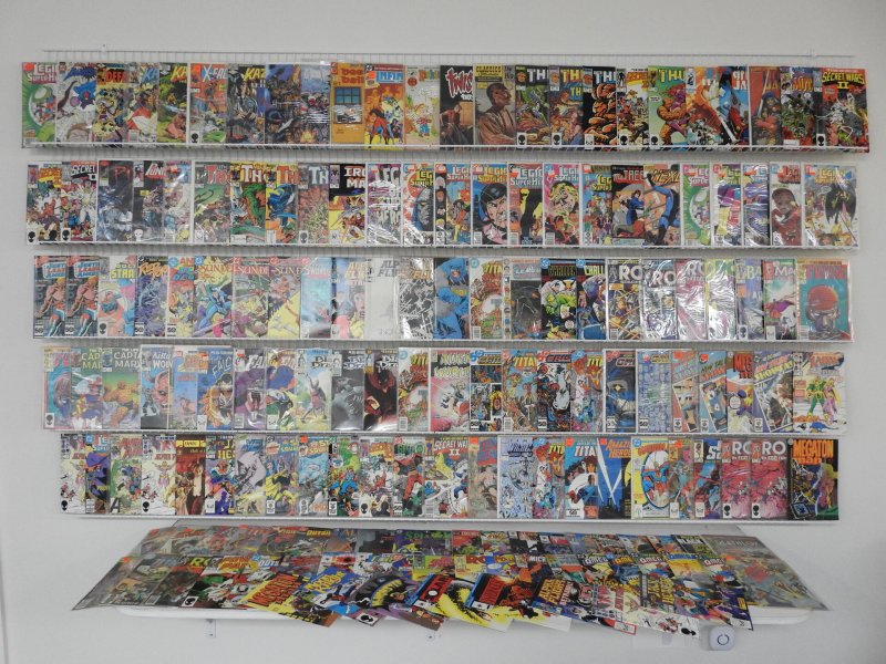 Huge Lot 160+ Comics W/Thor, Justice League, Teen Titans+ Avg VF- Condition!