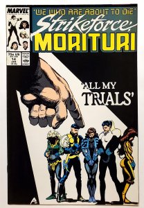 Strikeforce: Morituri #14 (Jan 1988, Marvel) 6.5 FN+