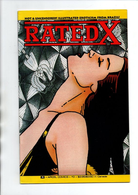 Rated X #1 2 & 3 - Aircel - 1991 - VF/NM