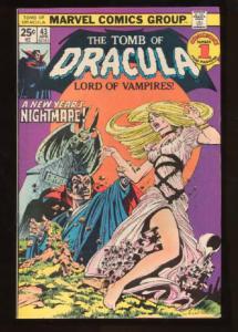 Tomb of Dracula (1972 series) #43, VF- (Actual scan)