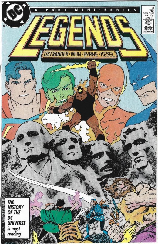 Legends #1 through 6 (1986) Complete