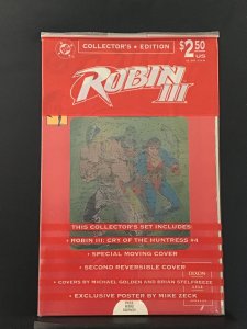 Robin III : Cry of The Hunters #4 Collectors Set in original poly bag