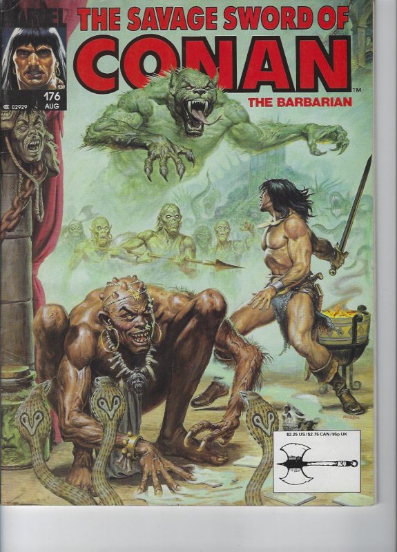 The Savage Sword of Conan #176 (1990)