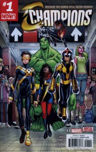 Champions #1 VF; Marvel | save on shipping - details inside