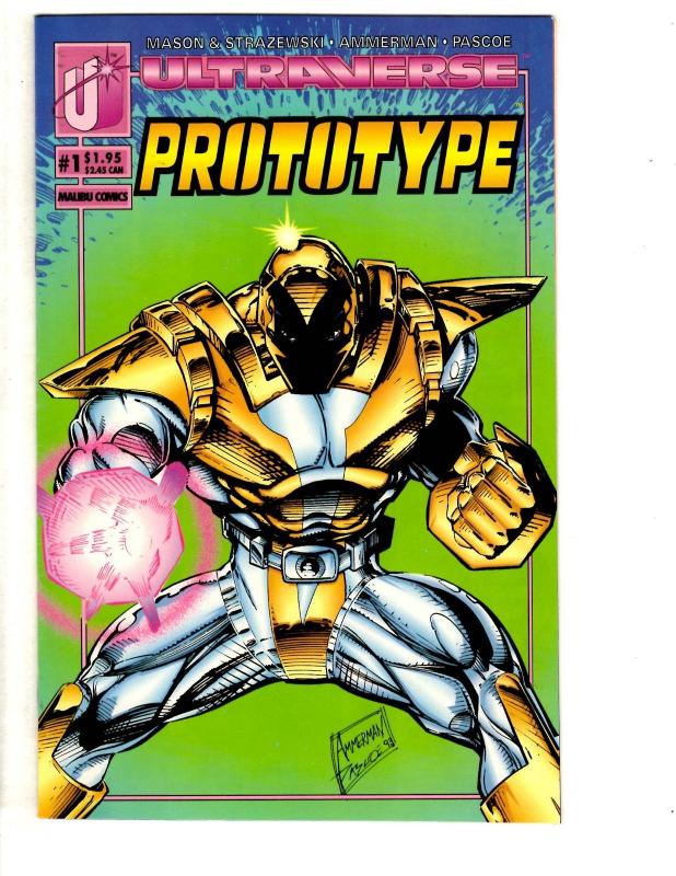 14 Malibu Comics Protectors 1 Prototype 1 2 3 4 5 6 7 Prime 1 2 3 4 1 1 CR30