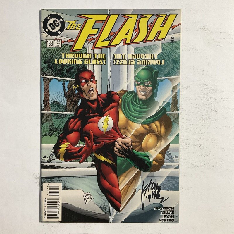 Flash 133 1998 Signed by Steve Lightle DC Comics NM near mint