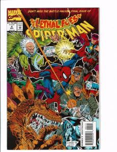 Lot of 5 The Lethal Foes of Spider-Man Marvel Comic Books #1 2 3 4(2) BH36