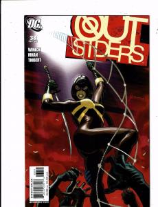 Lot Of 11 Outsiders DC Comic Books # 34 35 36 37 38 39 40 42 43 45 Annual 1 J244