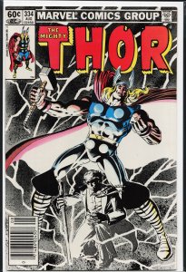 Thor #334 (1983) Thor