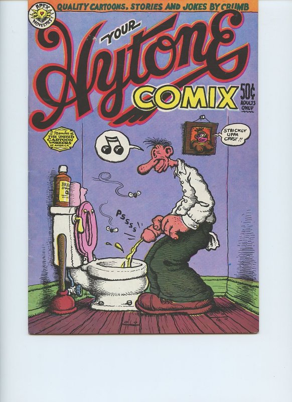 Your HYTONE COMIX / 3rd Printing / 1971 / Apex Novelties / Robert Crumb