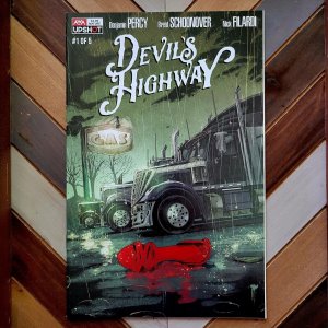DEVIL'S HIGHWAY Vol.1 #1 (AWA / Upshot 2020) Debut Issue / Sci-Fi  & Horror
