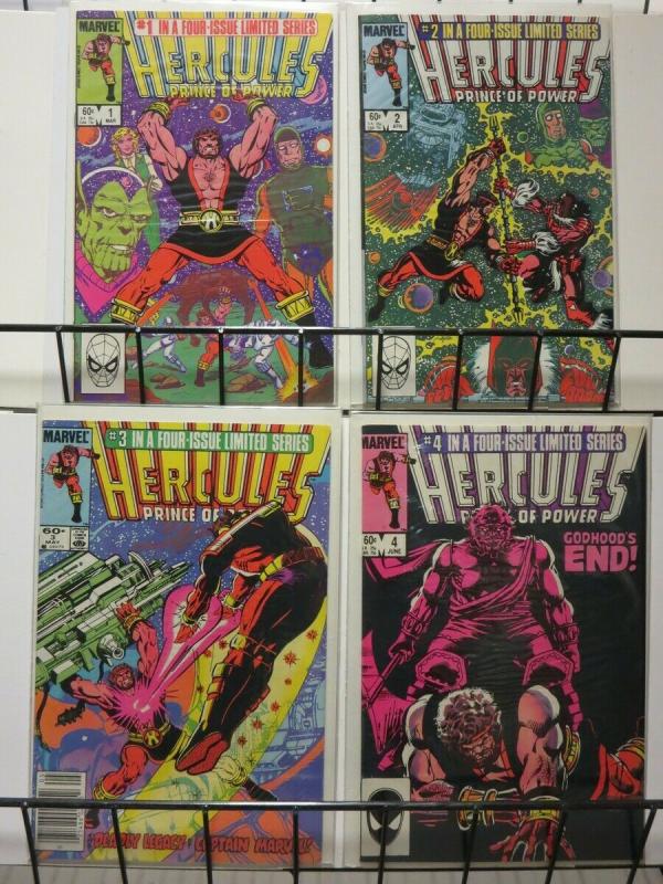 HERCULES (1984 MINI) 1-4 GREEK GOD VS SKRULLS 