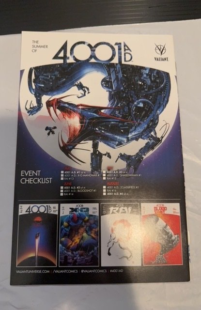 4001 A.D. #1 (2016) Clayton Crain art