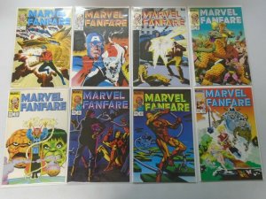 Marvel Fanfare lot 43 different from #1-59 6.0 FN (1982-91 1st Series)