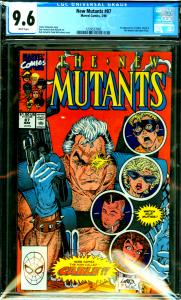 New Mutants #87 CGC Graded 9.6 1st Cable, Stryfe, & Mutant Liberation Front