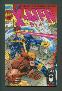 X-Men #1  (Wolverine Variant)  / 9.4 NM  / October 1991