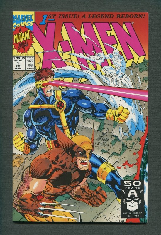 X-Men #1  (Wolverine Variant)  / 9.4 NM  / October 1991