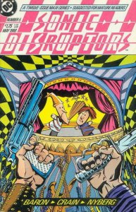 SONIC DISRUPTORS #5, NM, Mike Baron, DC, 1987 1988  more DC in store