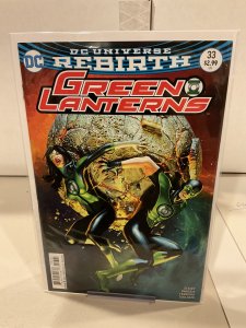 Green Lanterns #33  9.0 (our highest grade)  Brandon Peterson Variant!