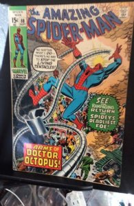 The Amazing Spider-Man #88 (1970) Doc Ock!  Mid grade battle cover key! VG/FN