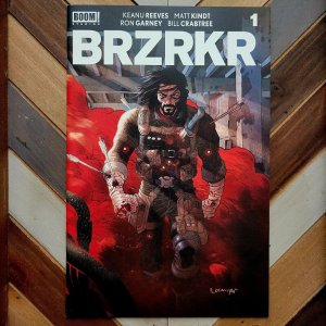 BRZRKR #1 NM/New (Boom! 2021) KEANU REEVES! 1st Issue Cover A by Rafael Grampá.