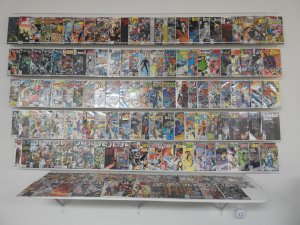 Huge Lot of 150+ Comics W/ JLA, Detective Comics, Hawkman Avg. VF- Condition!