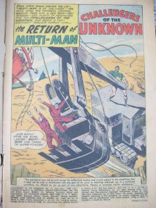 Challengers of the Unknown 1960 39 DC Silver Age Comics G