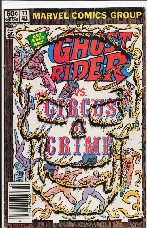 Ghost Rider #73 (1982) Ghost Rider