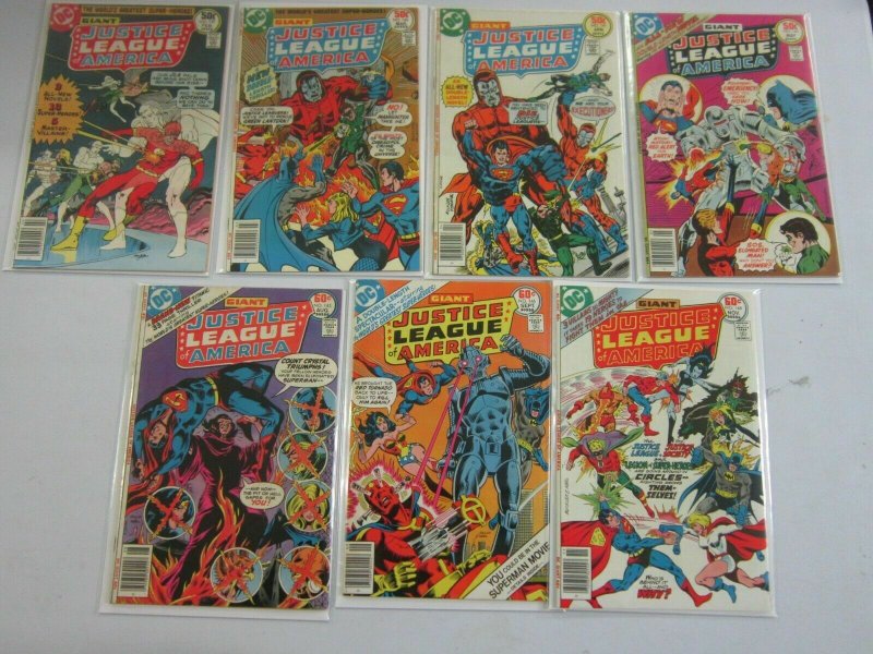 Giant Justice league of America #139 - 156 (14 DIFF) 7.0 FN/VF - 1977-78